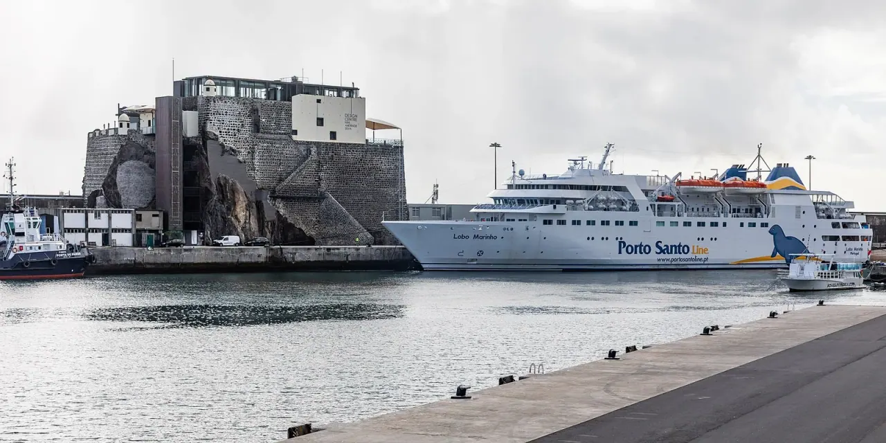 The harbour and amphitheatre of Funchal, Madeira's capital